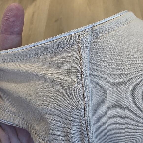 Gilligan & O'malley Cream Padded Underwire Adjustable Strap Bra Size 38B - Picture 2 of 6